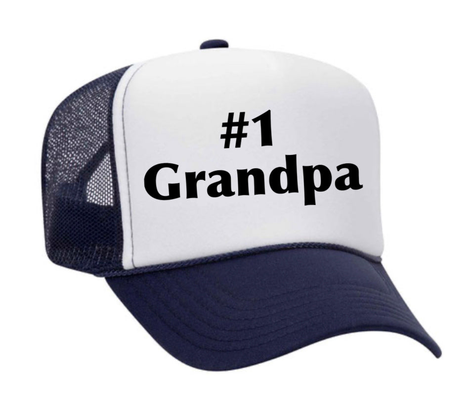 #1 Grandpa Trucker Hat Uncle Bekah’s Inappropriate Trucker Hats