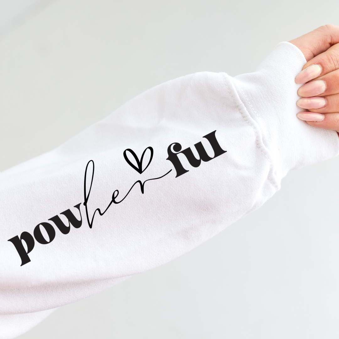 She Overcame Graphic Sweatshirt Tea Shirt Shoppe
