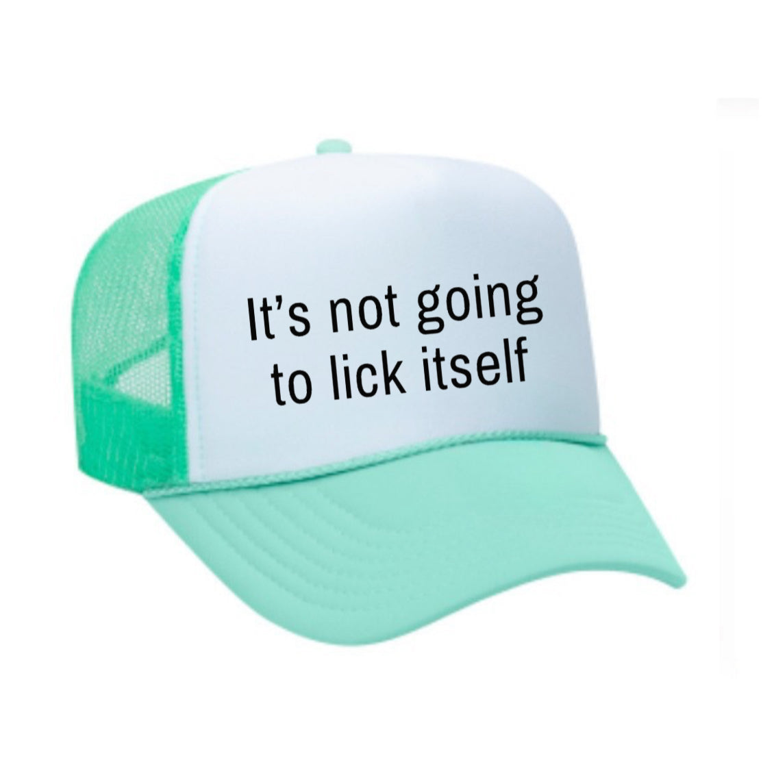 It’s Not Going To Lick Itself Trucker Hat Uncle Bekah’s Inappropriate Trucker Hats