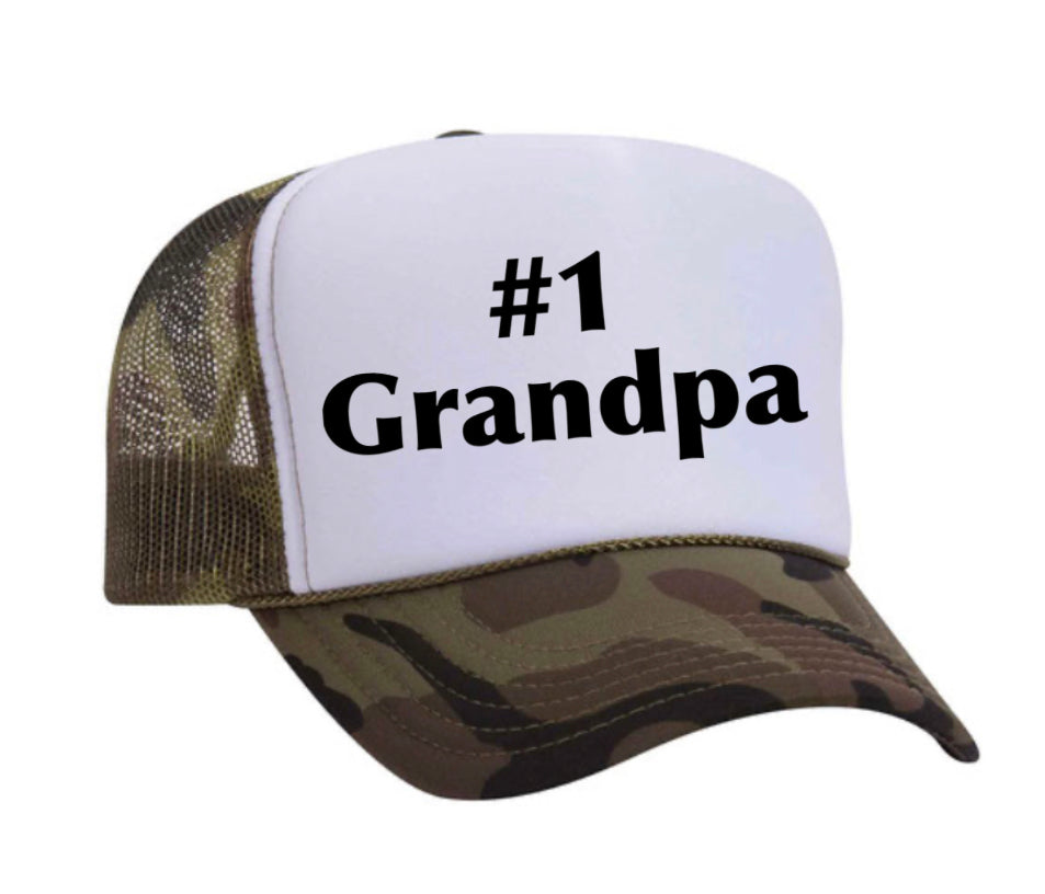#1 Grandpa Trucker Hat Uncle Bekah’s Inappropriate Trucker Hats