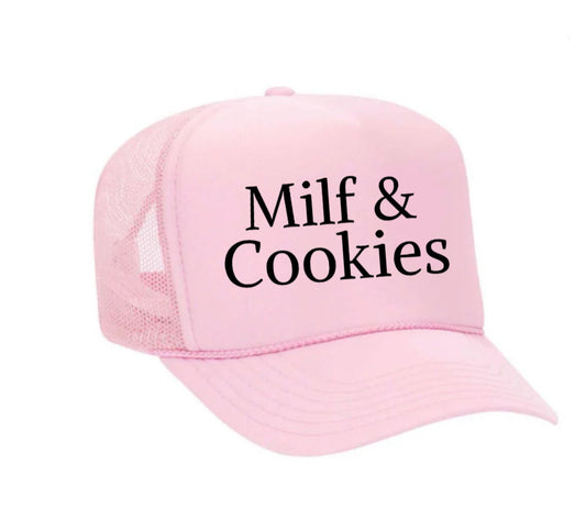 Milf & Cookies Trucker Hat Uncle Bekah’s Inappropriate Trucker Hats