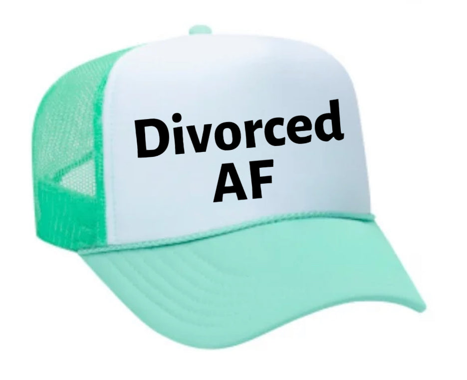 Divorced AF Trucker Hat Uncle Bekah’s Inappropriate Trucker Hats