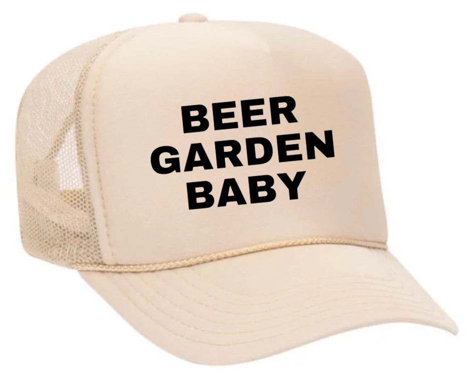 Beer Garden Baby Trucker Hat Uncle Bekah’s Inappropriate Trucker Hats