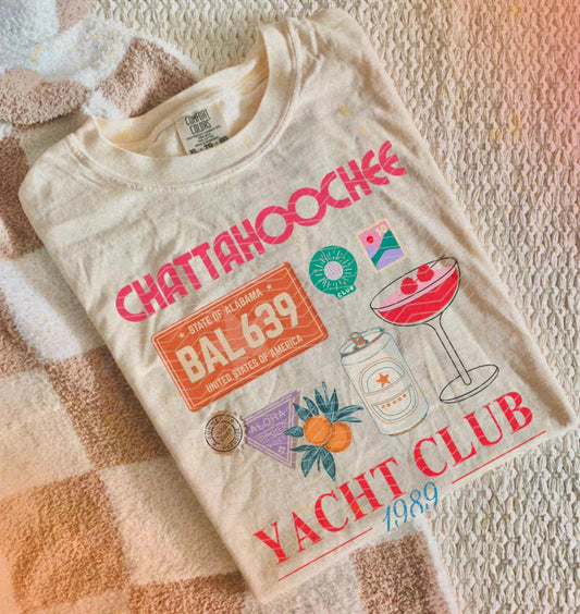 Chattahoochie Yacht Club Graphic T-Shirt Gunpowder and Lace Boutique Nac