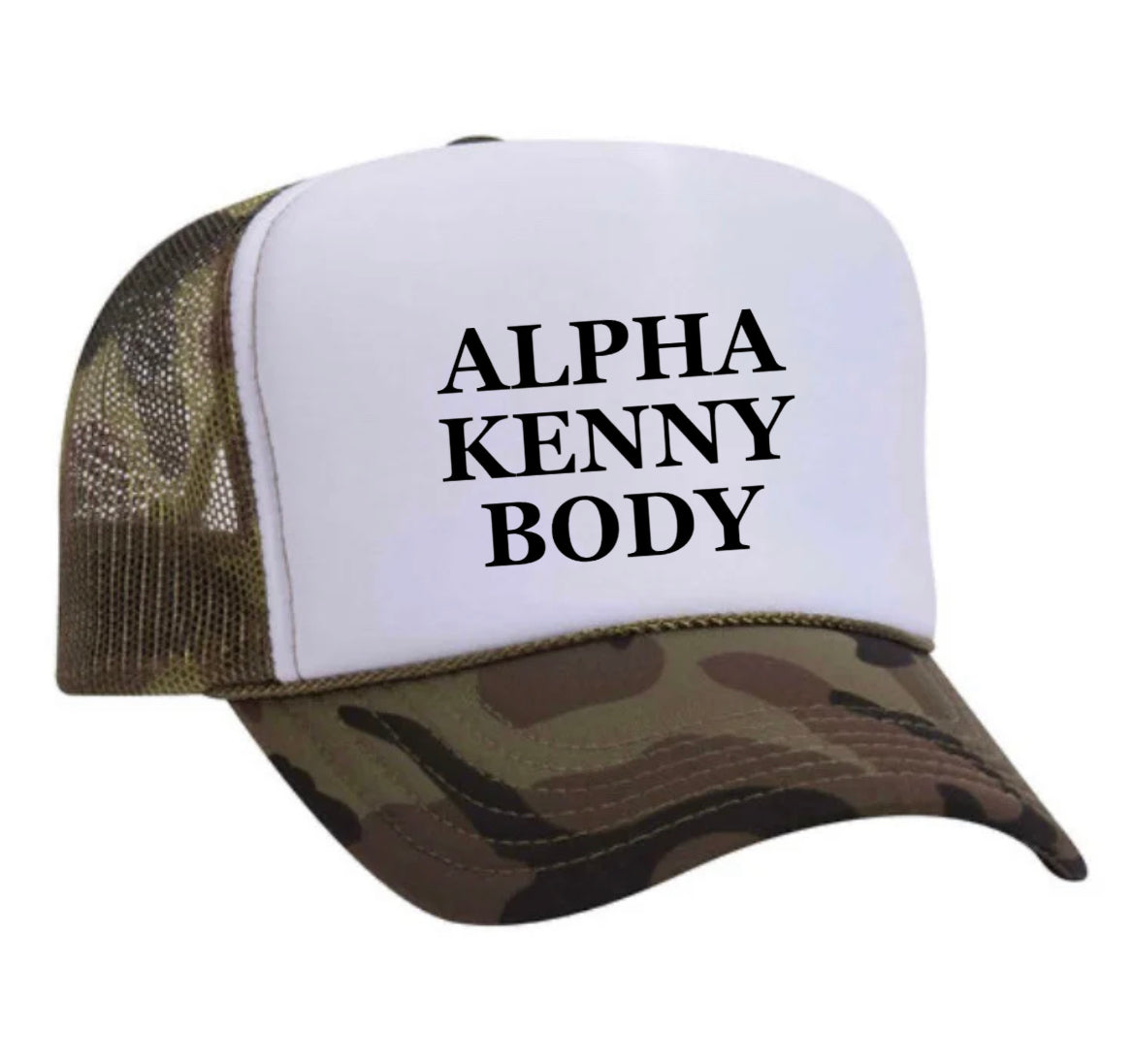 Alpha Kenny Body Trucker Hat Uncle Bekah’s Inappropriate Trucker Hats