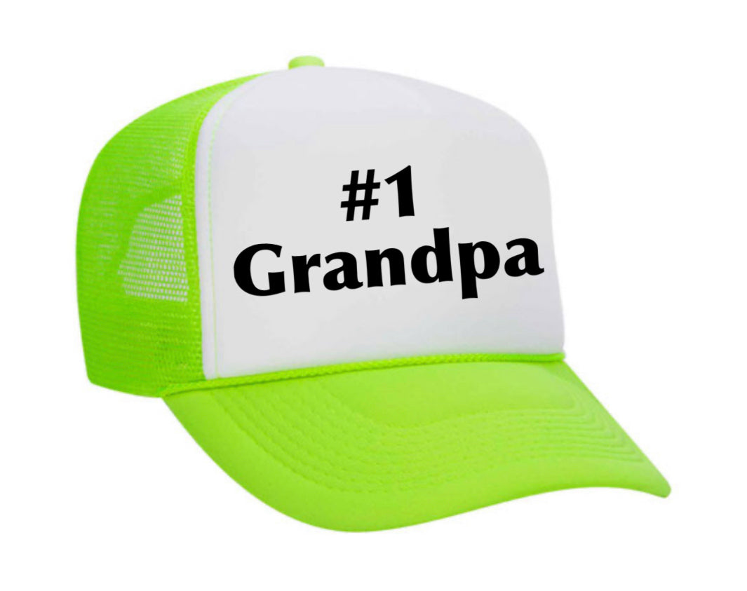 #1 Grandpa Trucker Hat Uncle Bekah’s Inappropriate Trucker Hats