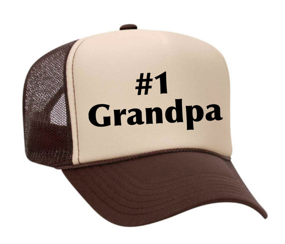 #1 Grandpa Trucker Hat Uncle Bekah’s Inappropriate Trucker Hats