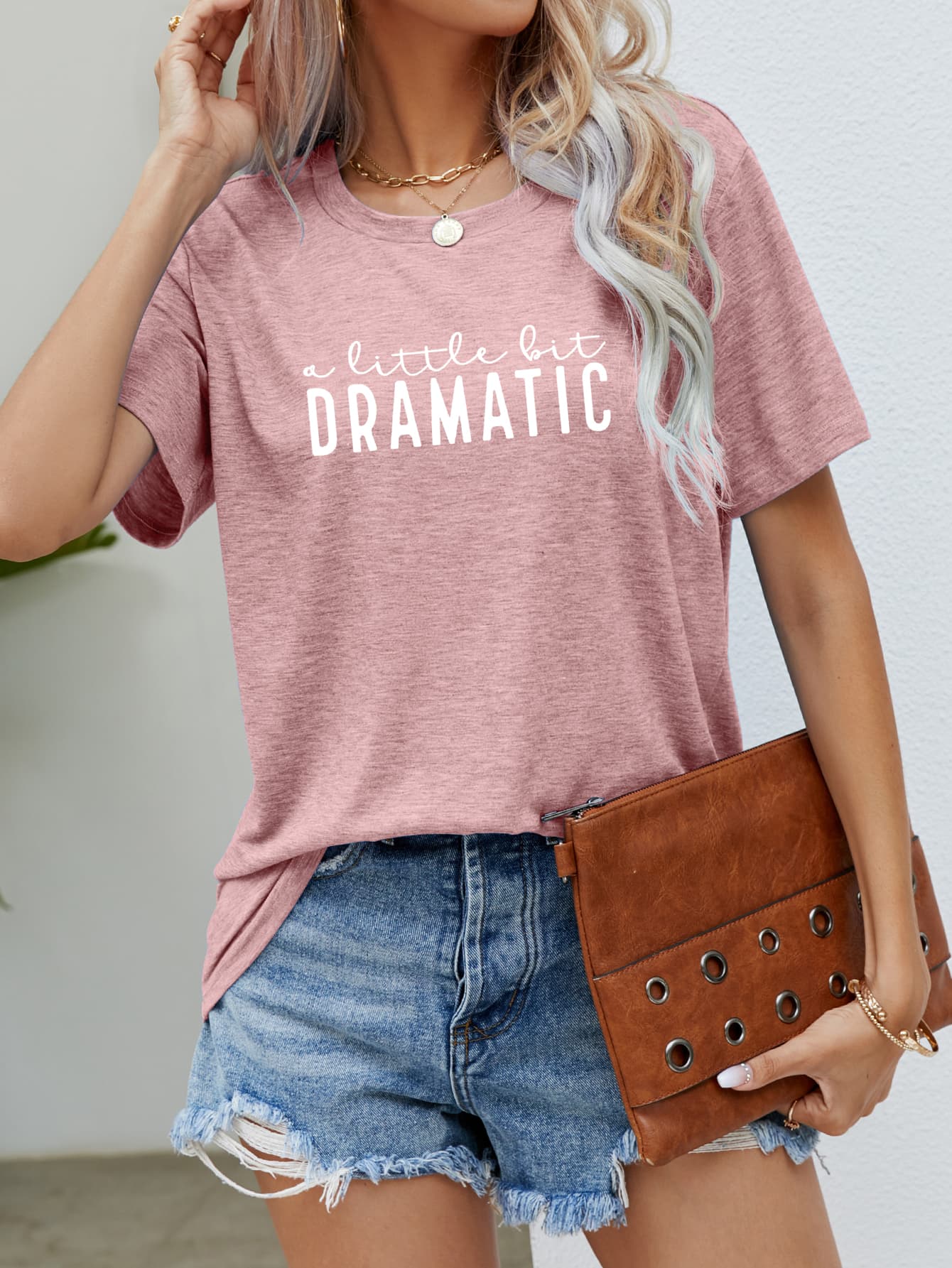 A LITTLE BIT DRAMATIC Graphic T-Shirt - Kittybear Krafts