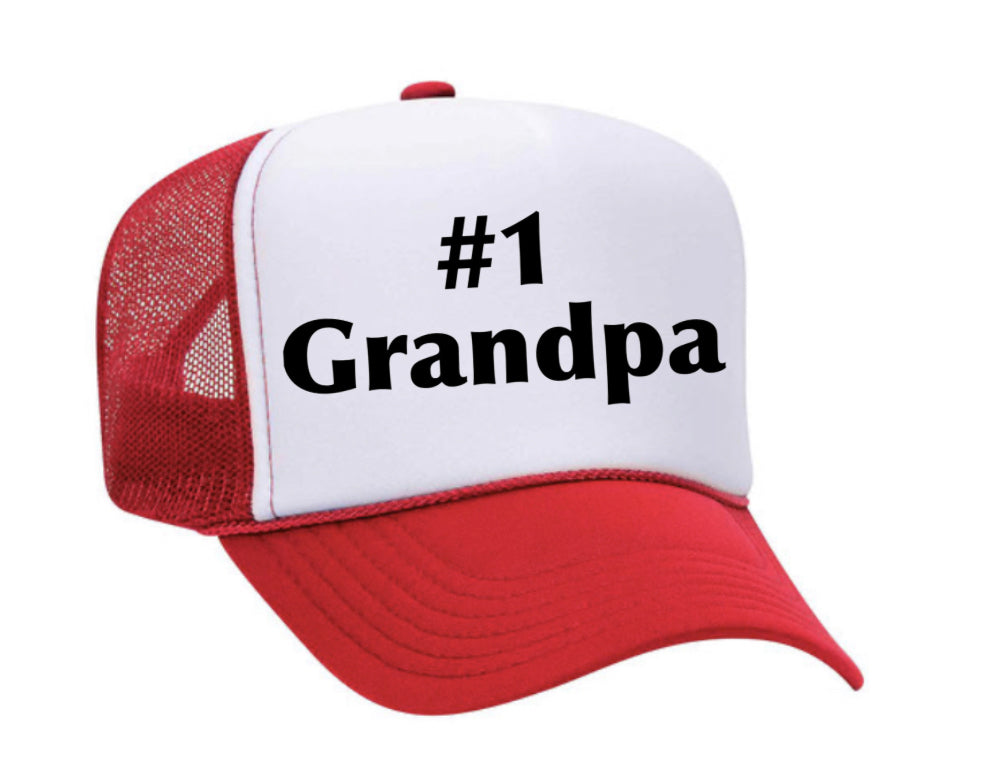 #1 Grandpa Trucker Hat Uncle Bekah’s Inappropriate Trucker Hats