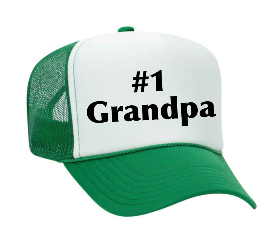 #1 Grandpa Trucker Hat Uncle Bekah’s Inappropriate Trucker Hats