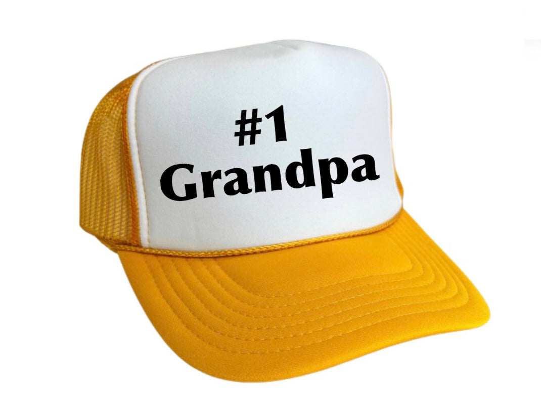 #1 Grandpa Trucker Hat Uncle Bekah’s Inappropriate Trucker Hats