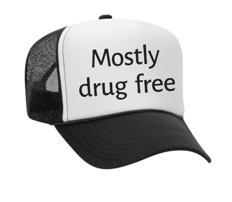 Mostly Drug Free Trucker Hat Uncle Bekah’s Inappropriate Trucker Hats