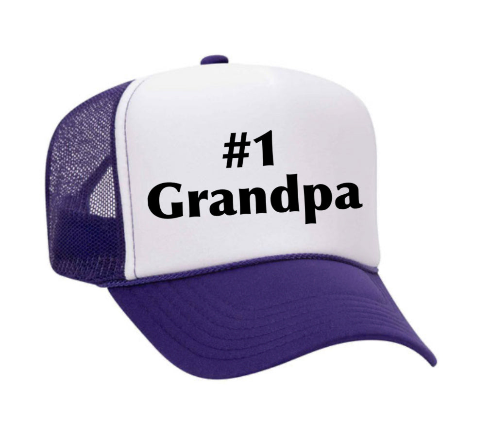 #1 Grandpa Trucker Hat Uncle Bekah’s Inappropriate Trucker Hats