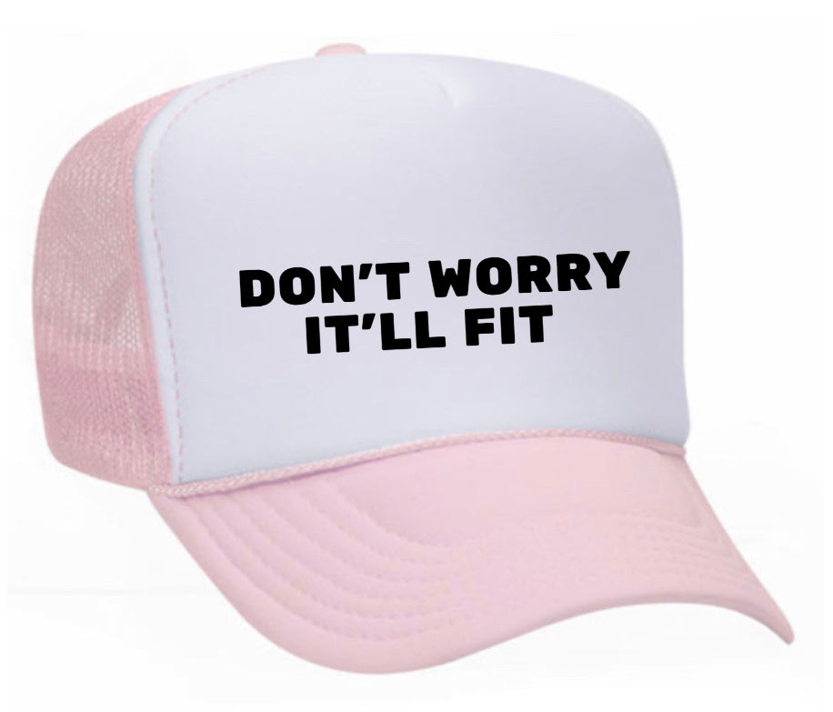 Don’t Worry It’ll Fit Trucker Hat Uncle Bekah’s Inappropriate Trucker Hats
