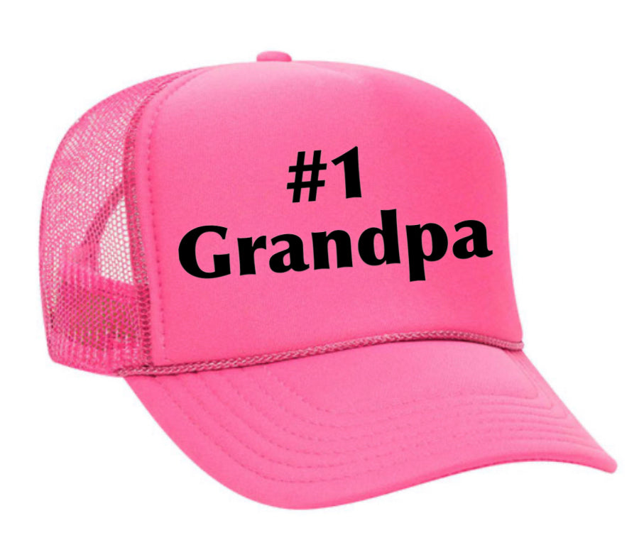 #1 Grandpa Trucker Hat Uncle Bekah’s Inappropriate Trucker Hats