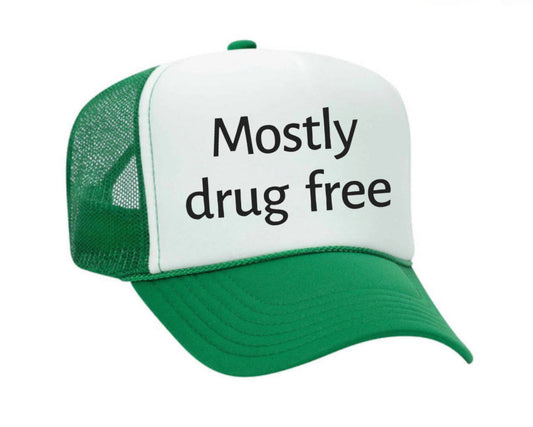 Mostly Drug Free Trucker Hat Uncle Bekah’s Inappropriate Trucker Hats