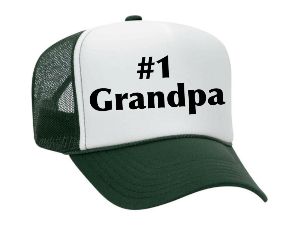 #1 Grandpa Trucker Hat Uncle Bekah’s Inappropriate Trucker Hats