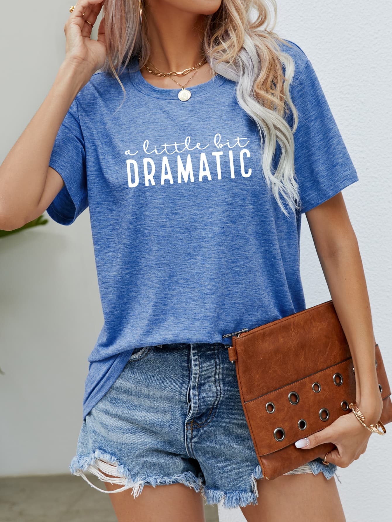 A LITTLE BIT DRAMATIC Graphic T-Shirt - Kittybear Krafts
