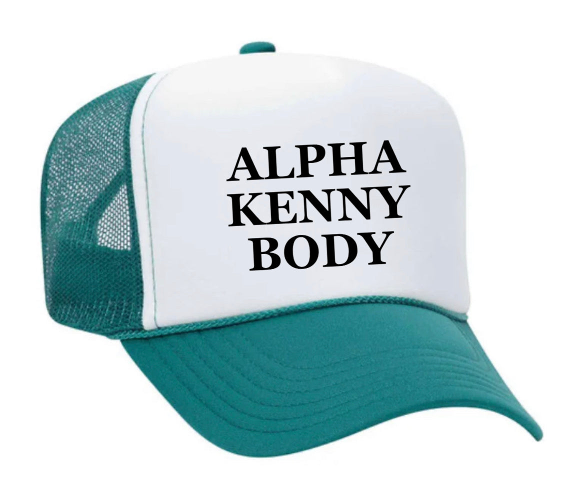 Alpha Kenny Body Trucker Hat Uncle Bekah’s Inappropriate Trucker Hats