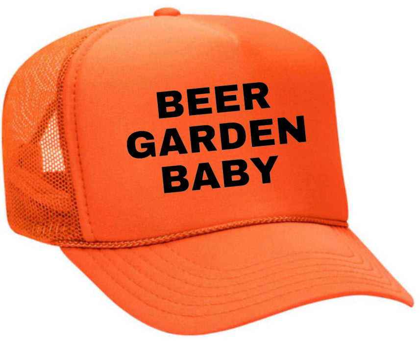 Beer Garden Baby Trucker Hat Uncle Bekah’s Inappropriate Trucker Hats