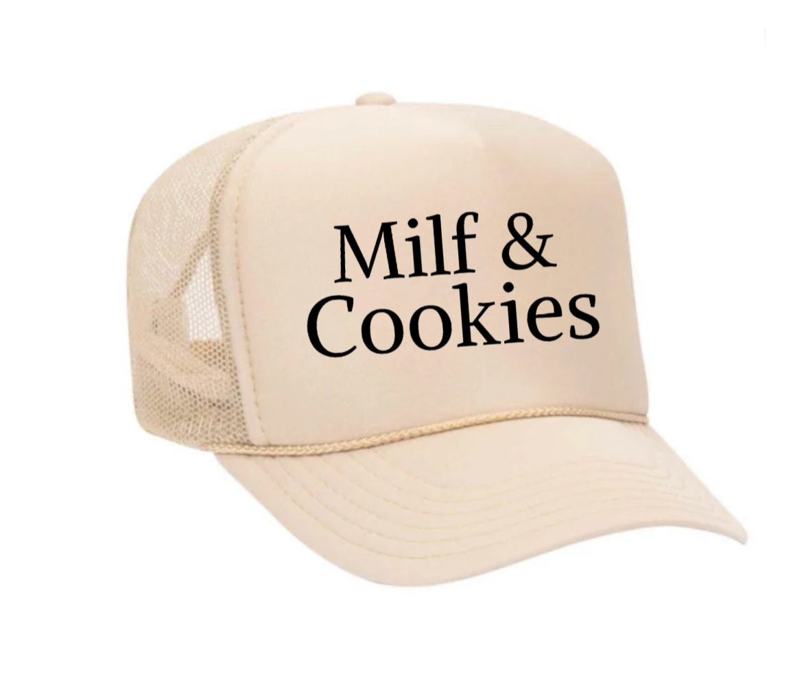 Milf & Cookies Trucker Hat Uncle Bekah’s Inappropriate Trucker Hats