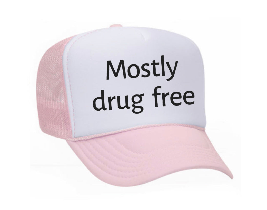 Mostly Drug Free Trucker Hat Uncle Bekah’s Inappropriate Trucker Hats