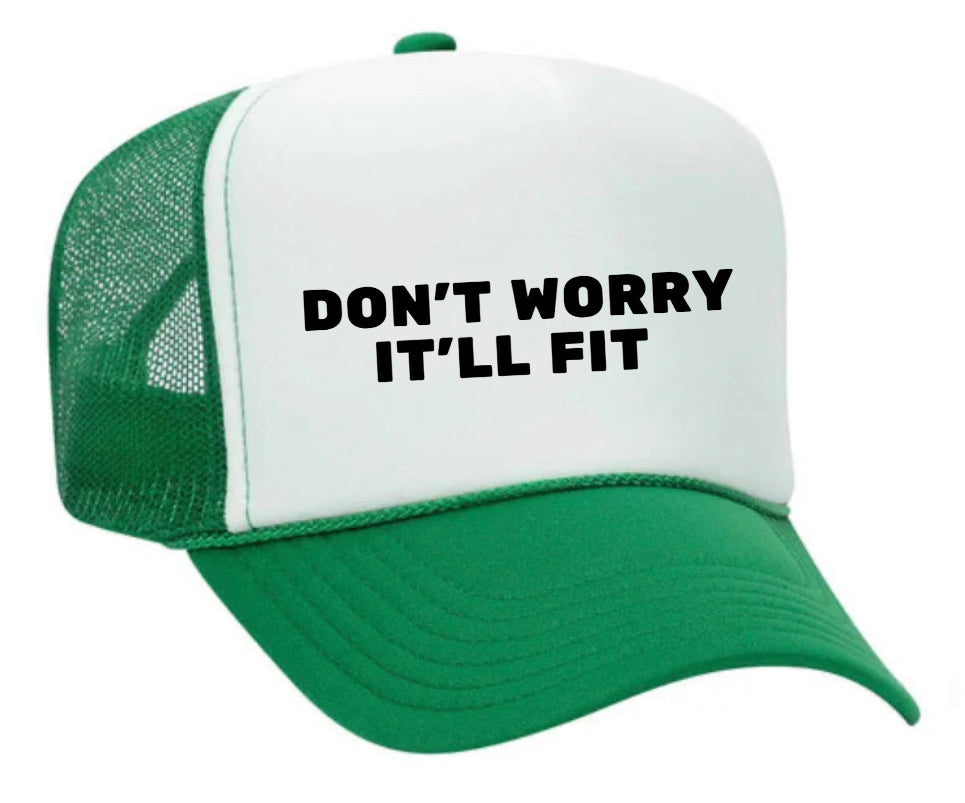 Don’t Worry It’ll Fit Trucker Hat Uncle Bekah’s Inappropriate Trucker Hats