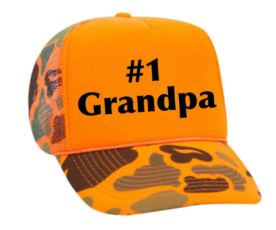 #1 Grandpa Trucker Hat Uncle Bekah’s Inappropriate Trucker Hats