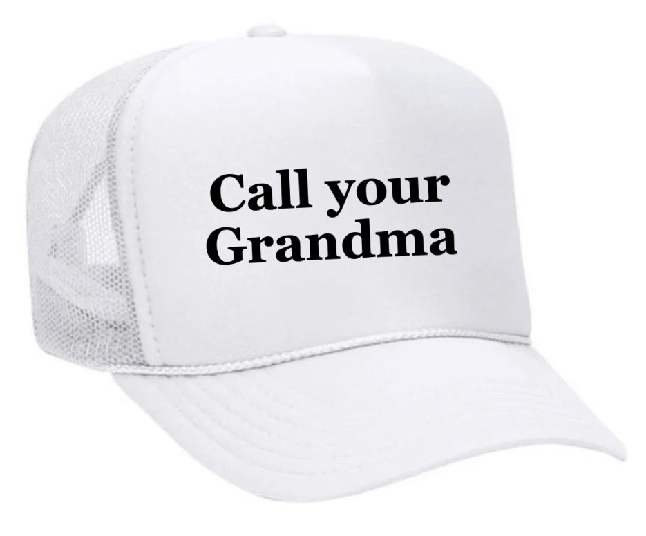 Call Your Grandma Trucker Hat Uncle Bekah’s Inappropriate Trucker Hats