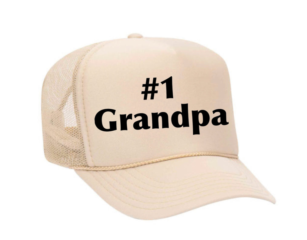 #1 Grandpa Trucker Hat Uncle Bekah’s Inappropriate Trucker Hats