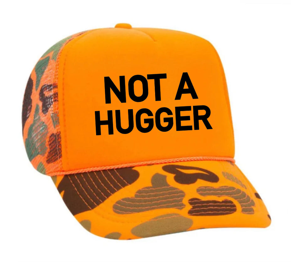 Not A Hugger Trucker Hat Uncle Bekah’s Inappropriate Trucker Hats