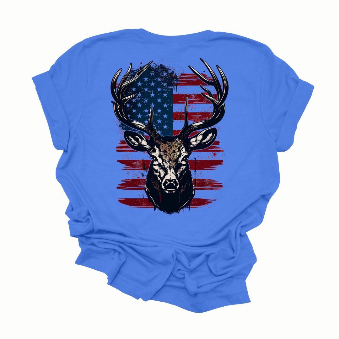 All American Hunter Graphic Tee Tea Shirt Shoppe