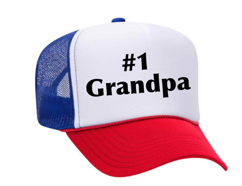 #1 Grandpa Trucker Hat Uncle Bekah’s Inappropriate Trucker Hats