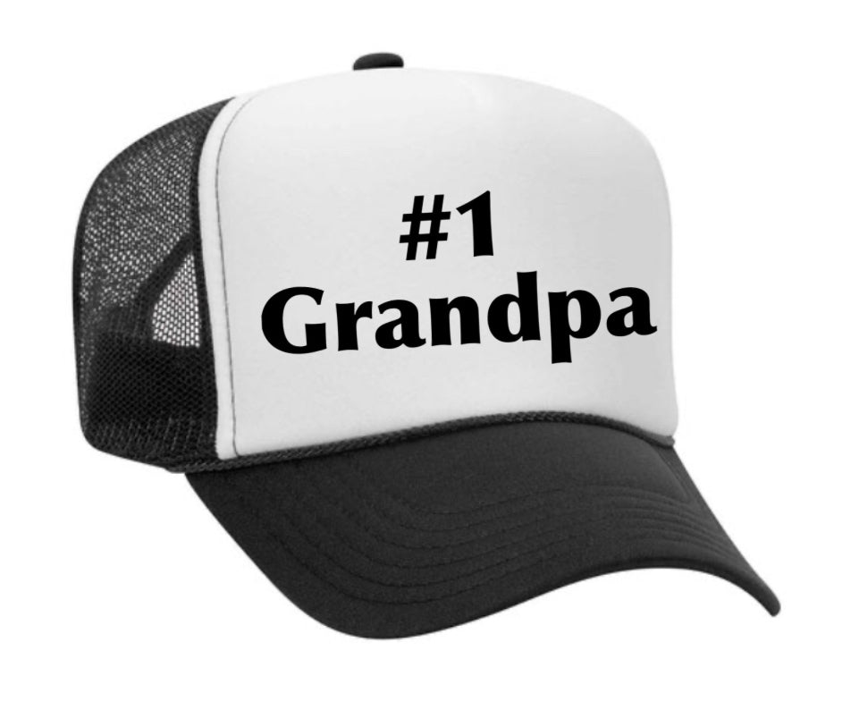 #1 Grandpa Trucker Hat Uncle Bekah’s Inappropriate Trucker Hats