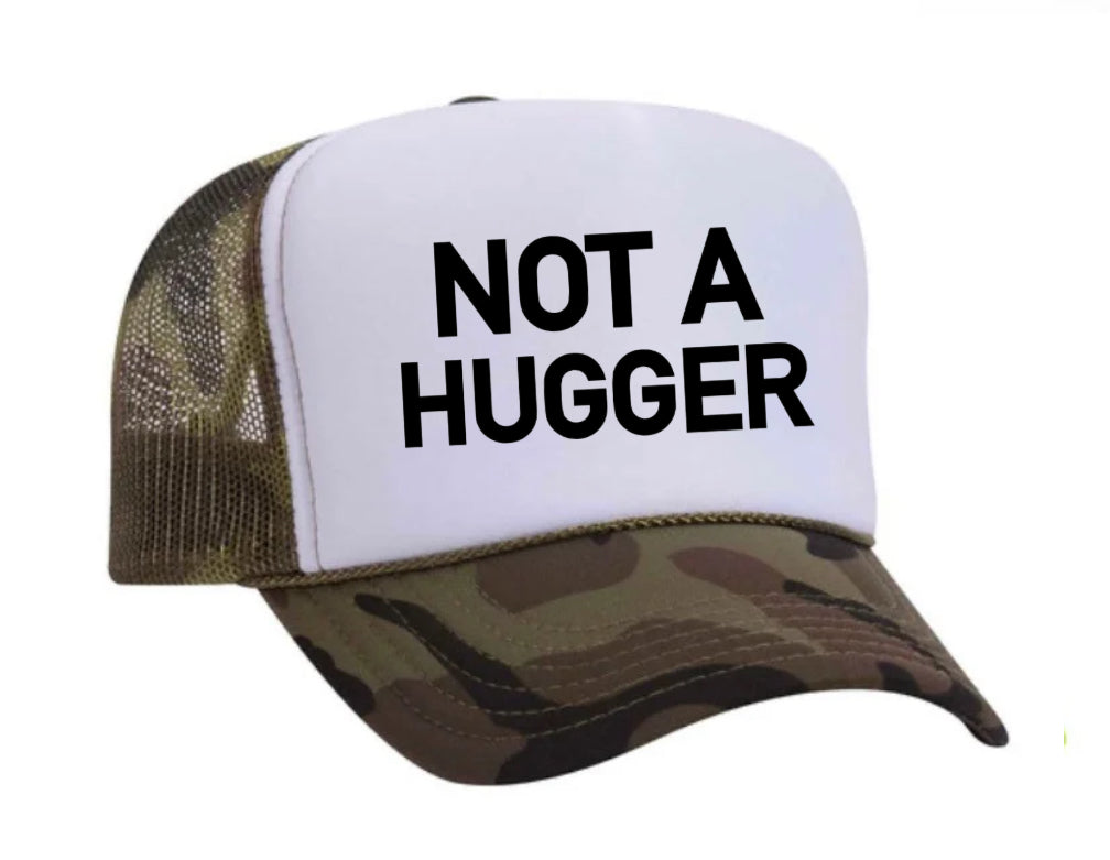 Not A Hugger Trucker Hat Uncle Bekah’s Inappropriate Trucker Hats