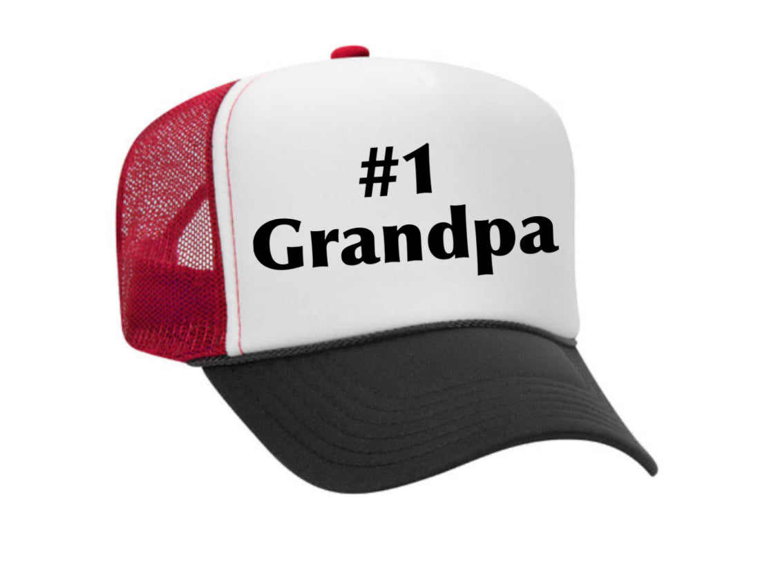 #1 Grandpa Trucker Hat Uncle Bekah’s Inappropriate Trucker Hats