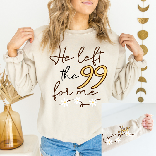 I Am His Graphic Sweatshirt Tea Shirt Shoppe