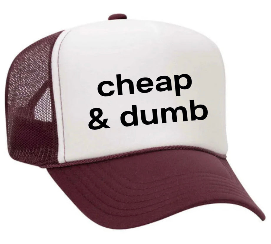 Cheap and Dumb Trucker Hat Uncle Bekah’s Inappropriate Trucker Hats