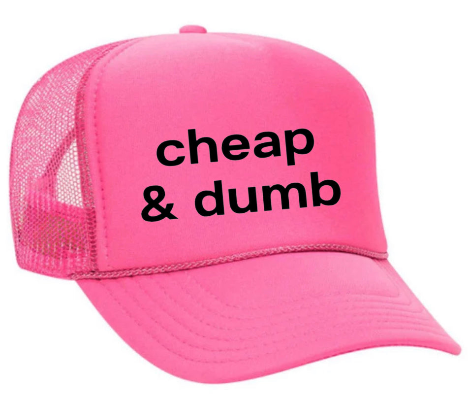 Cheap and Dumb Trucker Hat Uncle Bekah’s Inappropriate Trucker Hats
