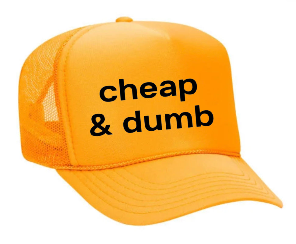 Cheap and Dumb Trucker Hat Uncle Bekah’s Inappropriate Trucker Hats