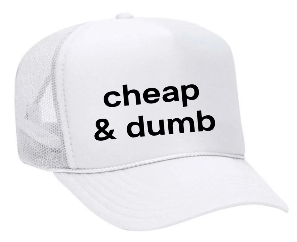 Cheap and Dumb Trucker Hat Uncle Bekah’s Inappropriate Trucker Hats