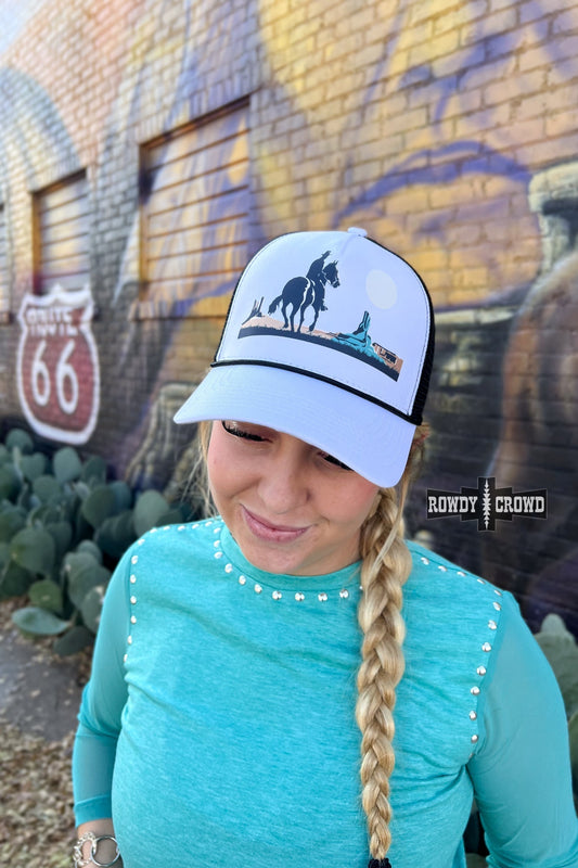 Cowgirl Up Western Trucker Hat Rowdy Crowd Clothing