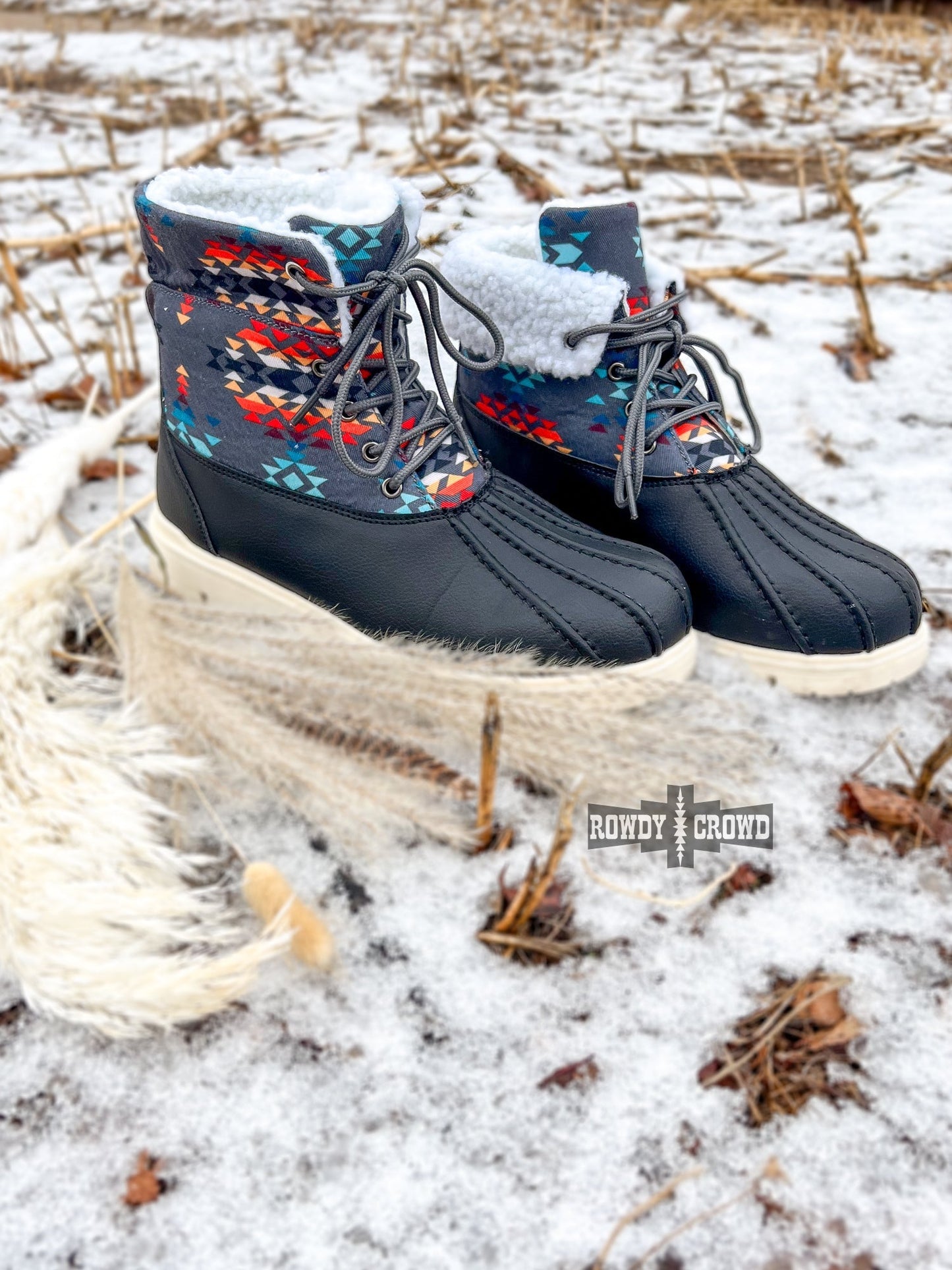 Down Canyon Western Duck Boots