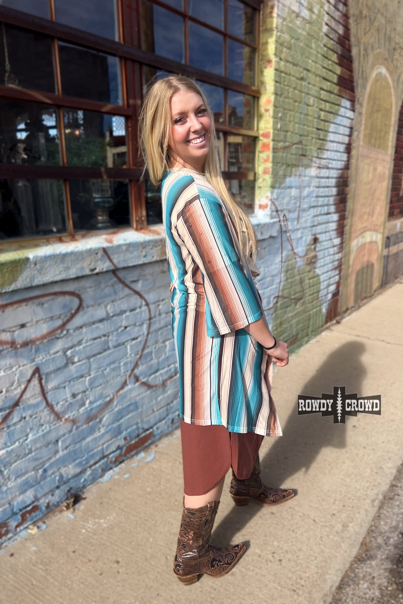 Stoney Western Serape Duster