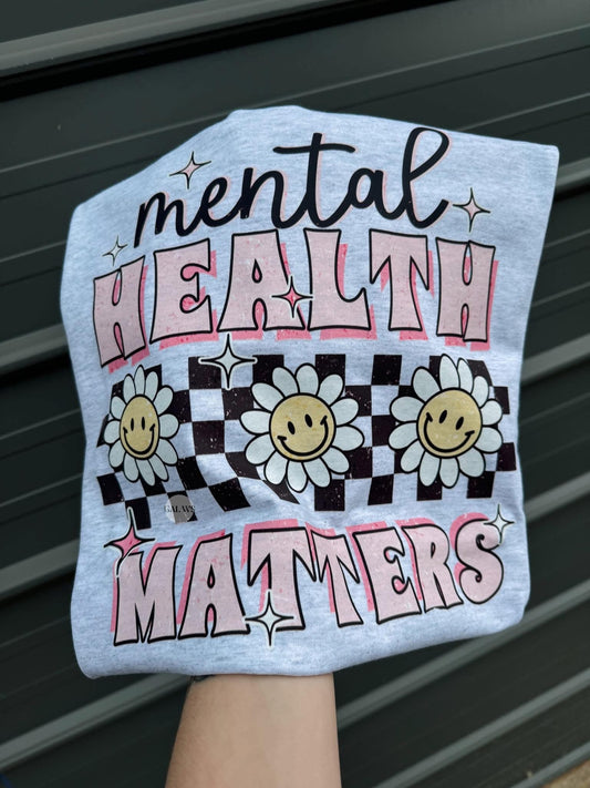 Mental Health Matters Graphic T-Shirt Gunpowder and Lace Boutique Nac