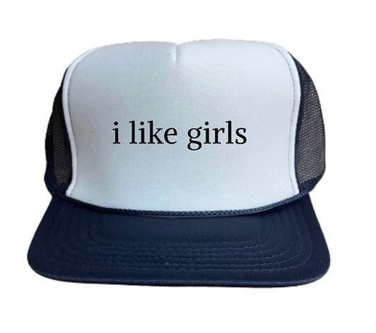 I Like Girls Trucker Hat Uncle Bekah’s Inappropriate Trucker Hats