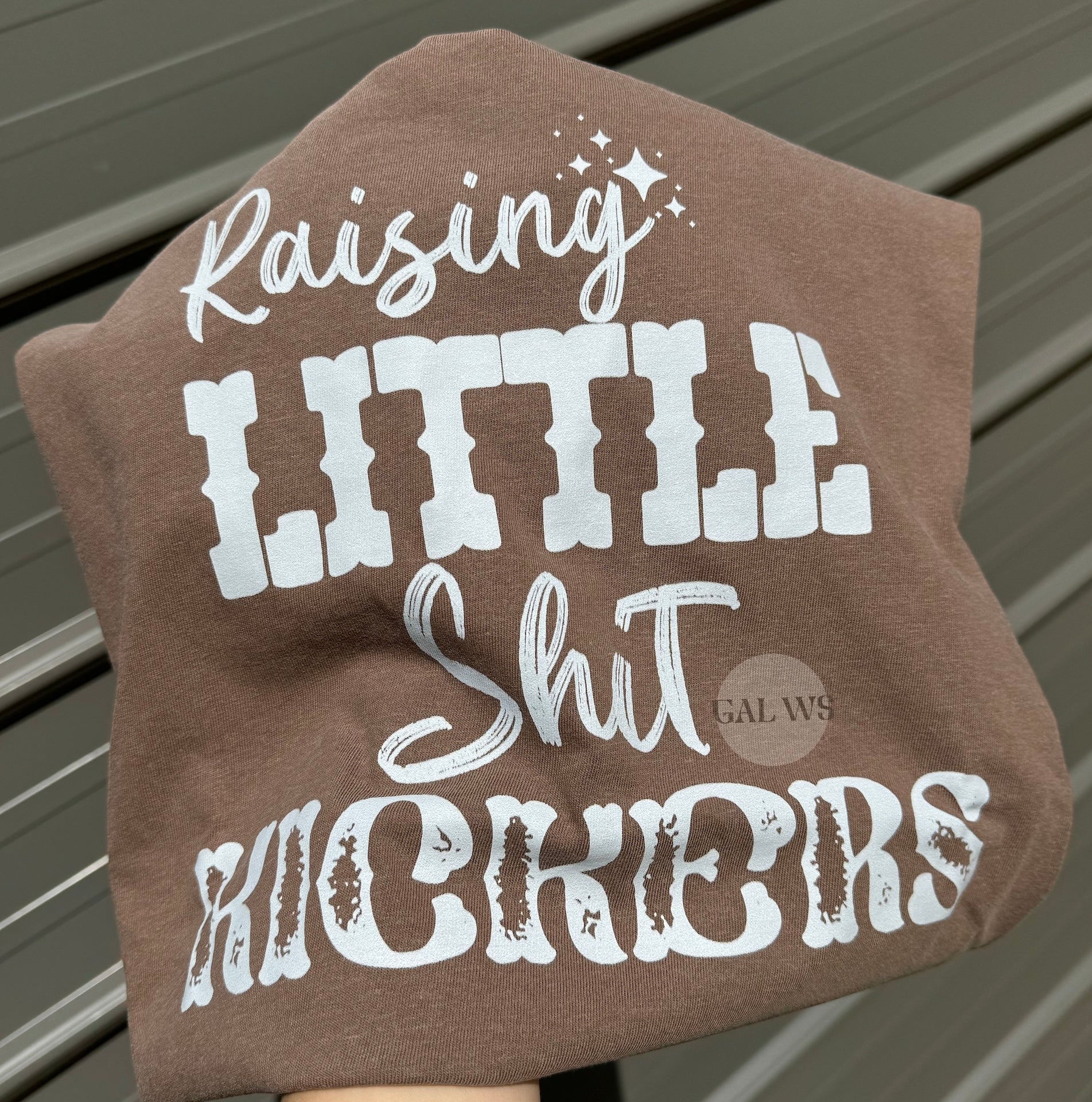 Raising Little Sh*t Kickers Graphic T-Shirt Gunpowder and Lace Boutique Nac