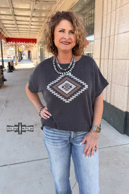 La Veta Western Top Rowdy Crowd Clothing