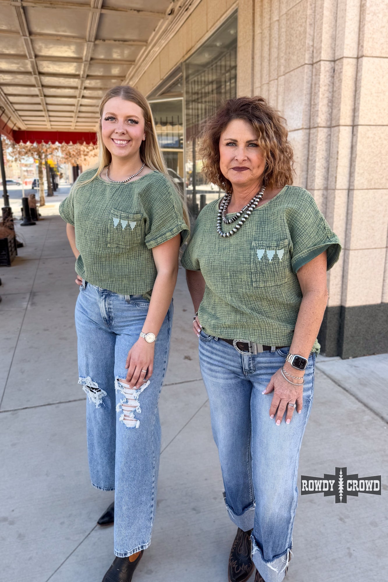 Maricopa Western Top Rowdy Crowd Clothing