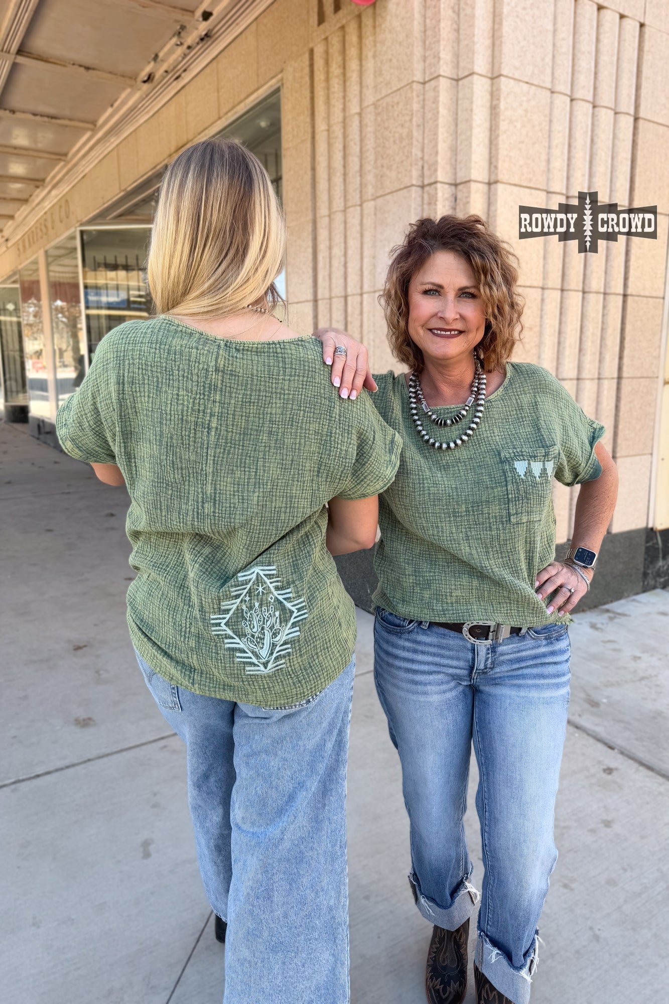 Maricopa Western Top Rowdy Crowd Clothing